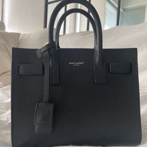 Saint Laurent Black Nano Sac Du Jour